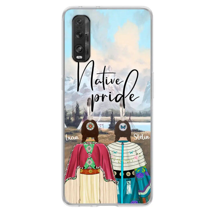 Custom Personalized Native American Couple Phone Case - Native Pride - Case For Xiaomi, Huawei and Oppo