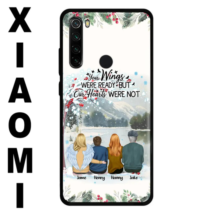 Custom Personalized Family Phone Case - Best Gift For Family - I Know Heaven Is A Beautiful Place Because They Have My Dad - Case For Xiaomi, Oppo And Huawei