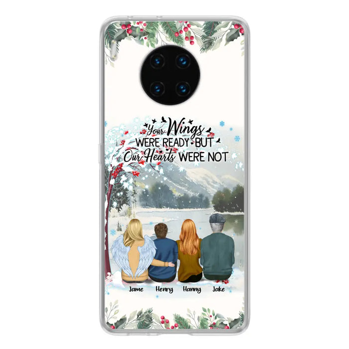 Custom Personalized Family Phone Case - Best Gift For Family - I Know Heaven Is A Beautiful Place Because They Have My Dad - Case For Xiaomi, Oppo And Huawei