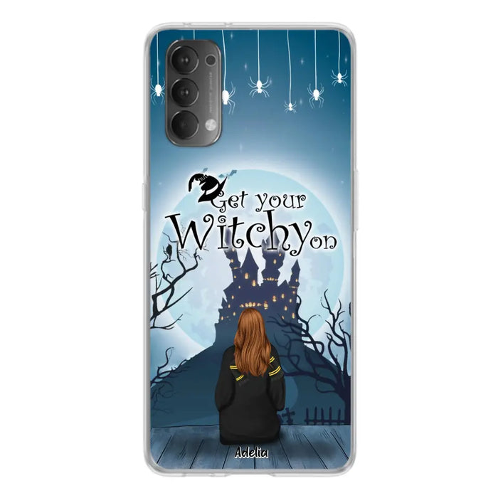 Custom Personalized Witch Phone Case - Upto 4 Witches - Best Gift For Friends - Get Your Witchy on - Case For Xiaomi, Oppo And Huawei