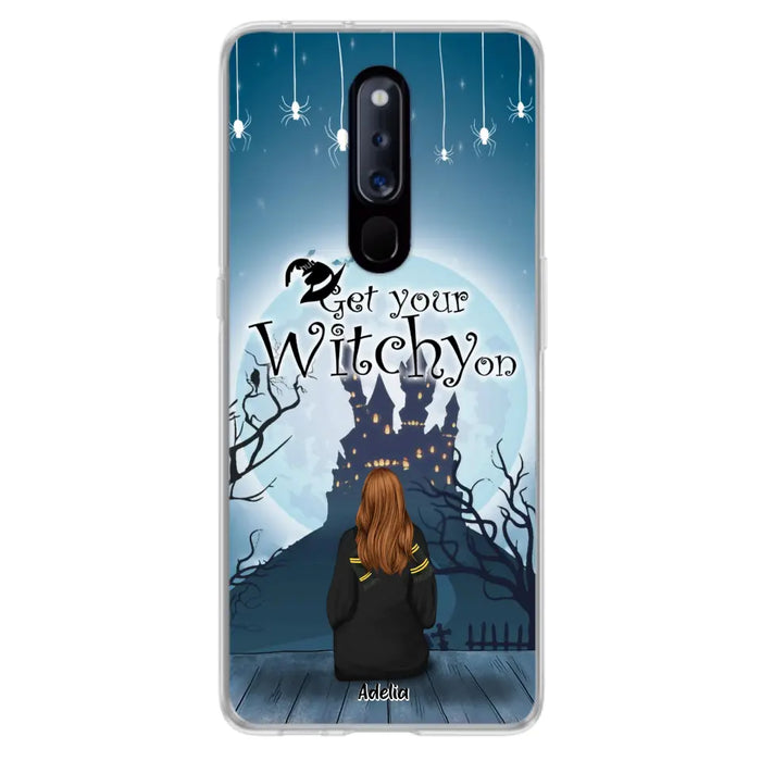 Custom Personalized Witch Phone Case - Upto 4 Witches - Best Gift For Friends - Get Your Witchy on - Case For Xiaomi, Oppo And Huawei