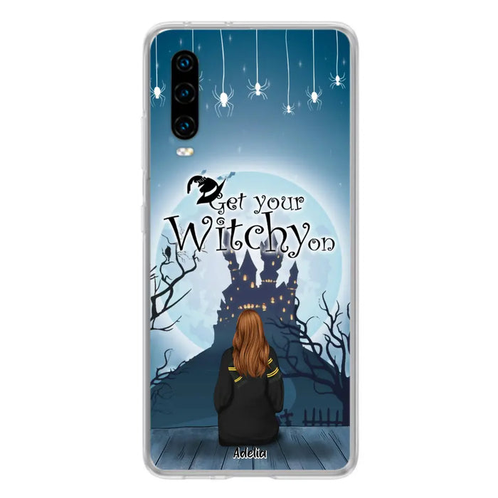 Custom Personalized Witch Phone Case - Upto 4 Witches - Best Gift For Friends - Get Your Witchy on - Case For Xiaomi, Oppo And Huawei