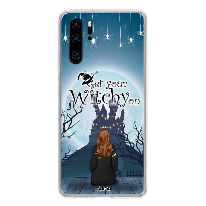 Custom Personalized Witch Phone Case - Upto 4 Witches - Best Gift For Friends - Get Your Witchy on - Case For Xiaomi, Oppo And Huawei