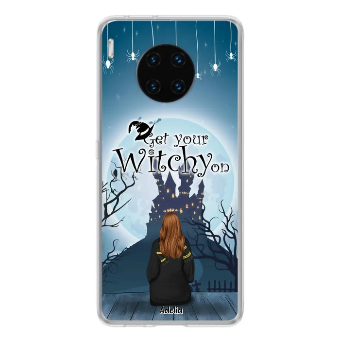 Custom Personalized Witch Phone Case - Upto 4 Witches - Best Gift For Friends - Get Your Witchy on - Case For Xiaomi, Oppo And Huawei