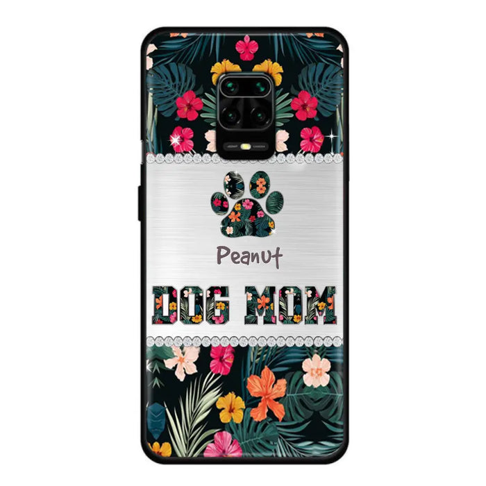 Personalized Custom Phone Case Dog Mom Met Pattern - Gifts Idea For Dog Lover - Dog Mom - Case For Xiaomi, Huawei And Oppo