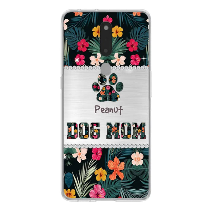 Personalized Custom Phone Case Dog Mom Met Pattern - Gifts Idea For Dog Lover - Dog Mom - Case For Xiaomi, Huawei And Oppo