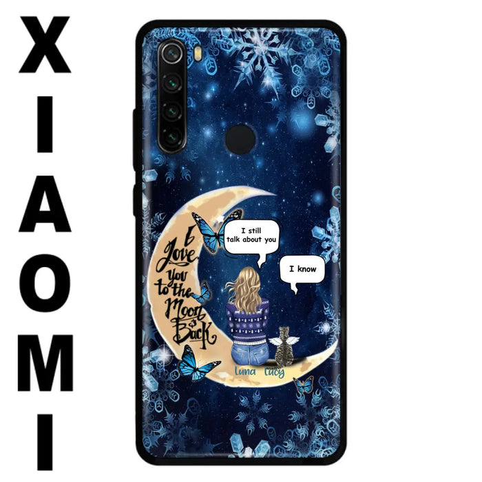 Custom Personalized Pet Mom Conversation Phone Case - Woman With Upto 4 Pets - Gift For Dog/ Cat Lover - Case For Xiaomi, Oppo And Huawei