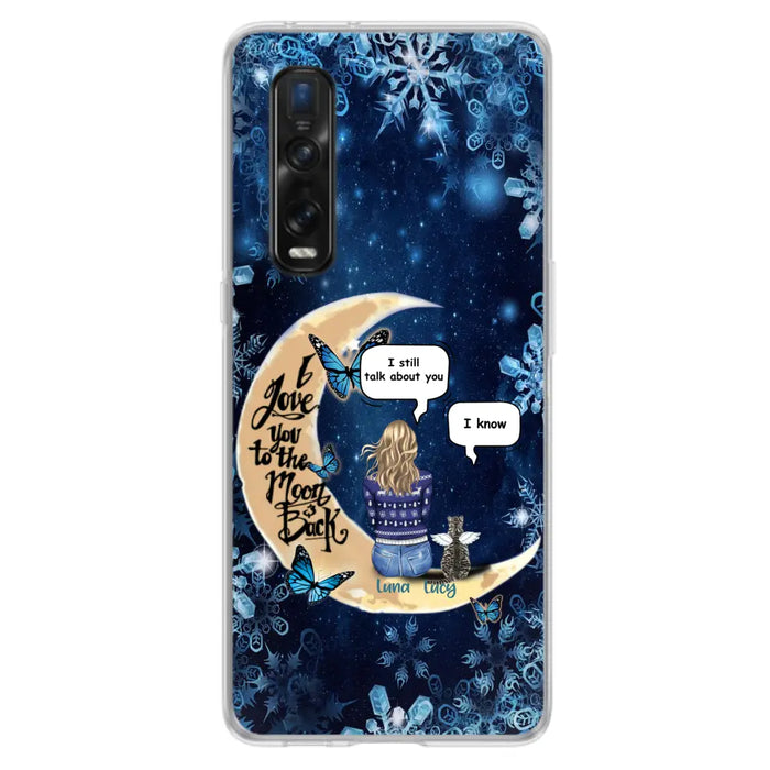 Custom Personalized Pet Mom Conversation Phone Case - Woman With Upto 4 Pets - Gift For Dog/ Cat Lover - Case For Xiaomi, Oppo And Huawei