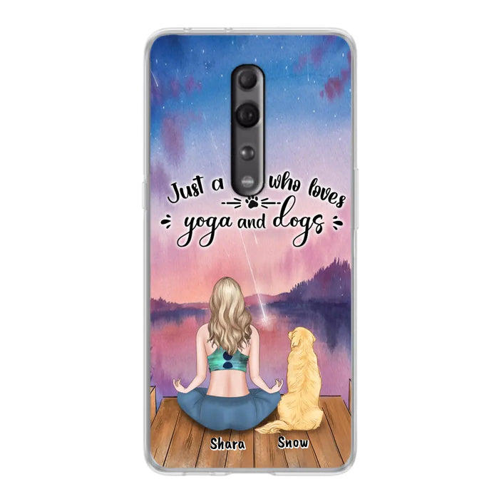 Custom Personalized Yoga Dog Mom Phone Case - Gift For Dog Lover - Case For Xiaomi, Oppo And Huawei