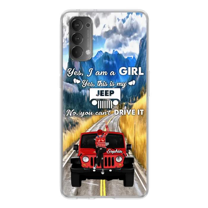 Custom Personalized Off - Road Girl Phone Case - Case For Xiaomi, Oppo And Huawei