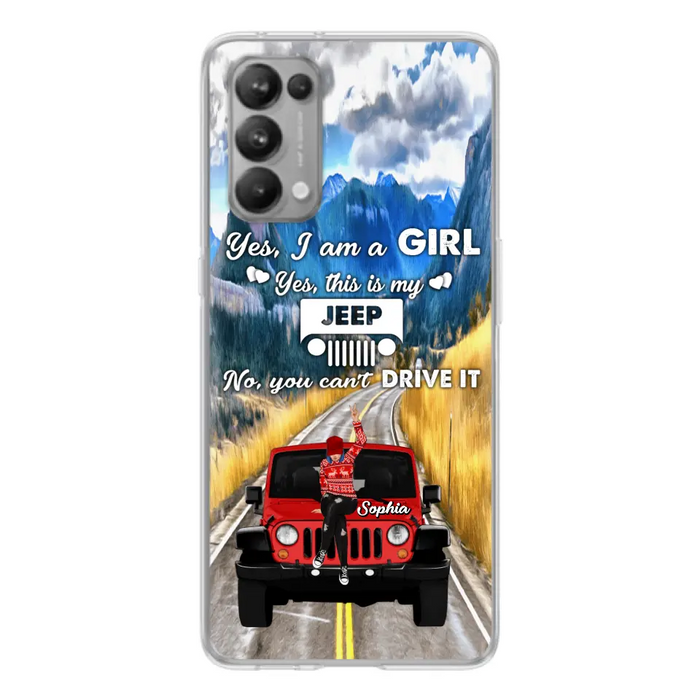 Custom Personalized Off - Road Girl Phone Case - Case For Xiaomi, Oppo And Huawei