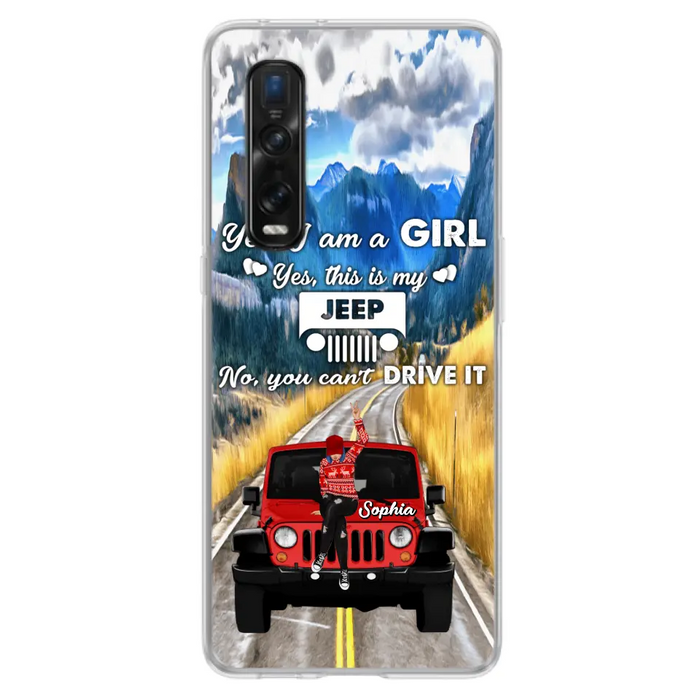 Custom Personalized Off - Road Girl Phone Case - Case For Xiaomi, Oppo And Huawei