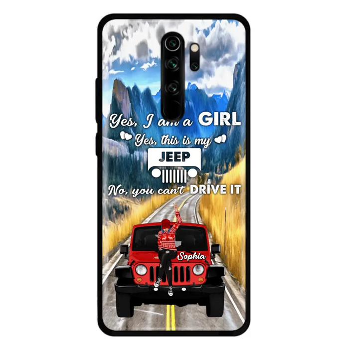 Custom Personalized Off - Road Girl Phone Case - Case For Xiaomi, Oppo And Huawei