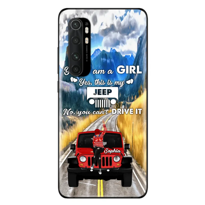 Custom Personalized Off - Road Girl Phone Case - Case For Xiaomi, Oppo And Huawei