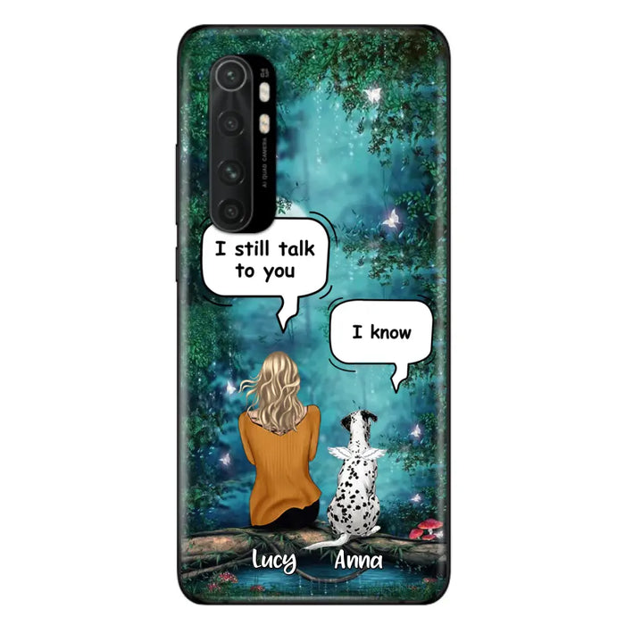 Custom Personalized Dog Memorial Phone case - Up to 5 Pets - Best Gift For Dog Lover - For Xiaomi, Oppo And Huawei Phone Case