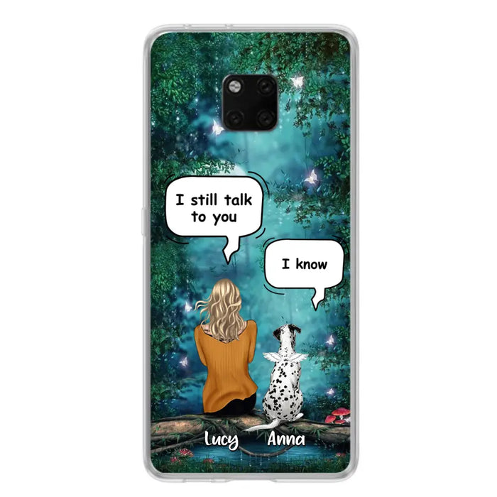 Custom Personalized Dog Memorial Phone case - Up to 5 Pets - Best Gift For Dog Lover - For Xiaomi, Oppo And Huawei Phone Case