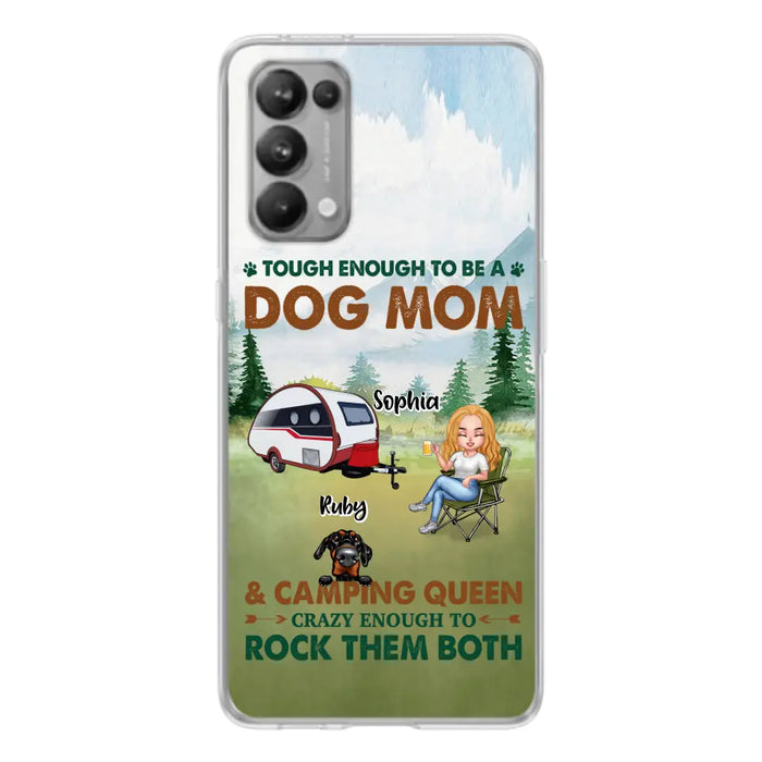 Custom Personalized Camping With Dogs Phone Case - Up to 5 Dogs - Best Gift For Dog Lovers - I Like Camping And Dogs And Maybe 3 People - Case For Xiaomi/Huawei/Oppo