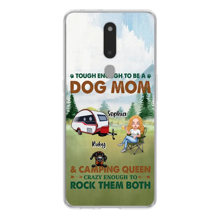 Custom Personalized Camping With Dogs Phone Case - Up to 5 Dogs - Best Gift For Dog Lovers - I Like Camping And Dogs And Maybe 3 People - Case For Xiaomi/Huawei/Oppo