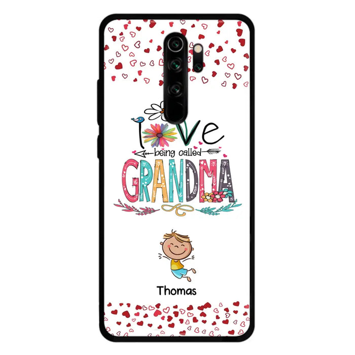 Custom Personalized Blessed To Be Called Nana Phone Case - Upto 5 Kids - Gift Idea For Nana/ Mama/Kids - Case For Xiaomi, Oppo And Huawei