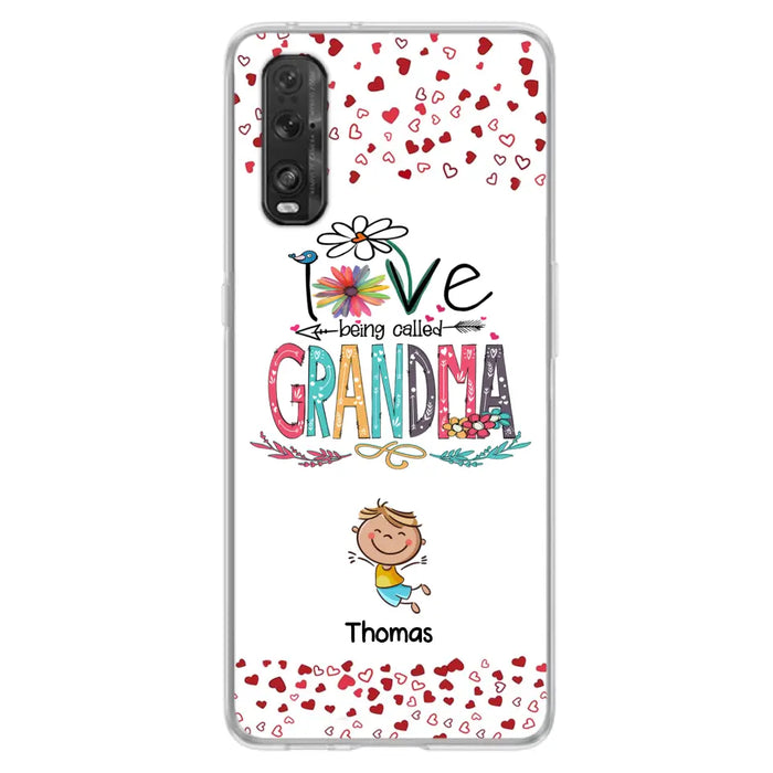 Custom Personalized Blessed To Be Called Nana Phone Case - Upto 5 Kids - Gift Idea For Nana/ Mama/Kids - Case For Xiaomi, Oppo And Huawei