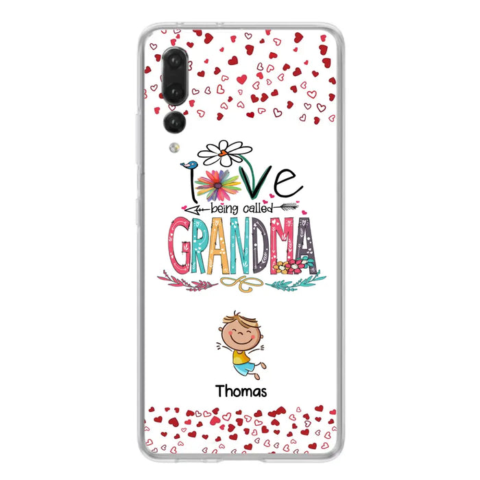 Custom Personalized Blessed To Be Called Nana Phone Case - Upto 5 Kids - Gift Idea For Nana/ Mama/Kids - Case For Xiaomi, Oppo And Huawei