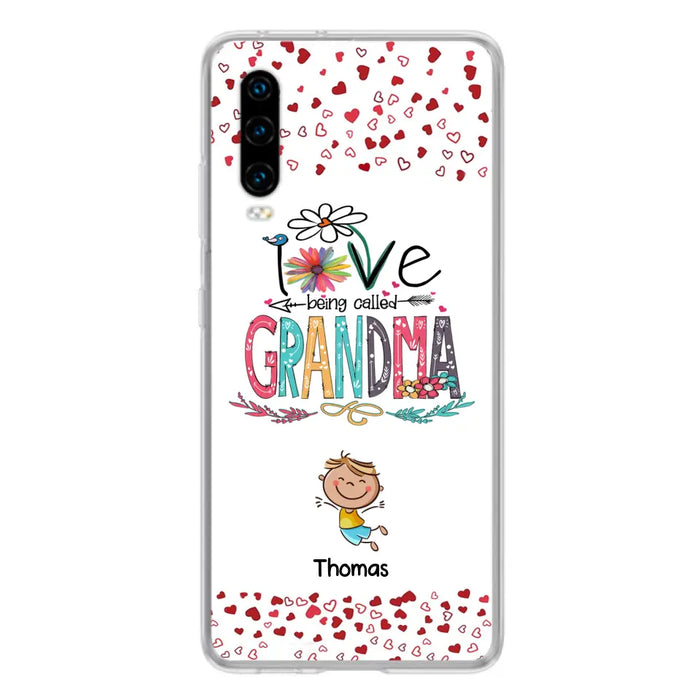 Custom Personalized Blessed To Be Called Nana Phone Case - Upto 5 Kids - Gift Idea For Nana/ Mama/Kids - Case For Xiaomi, Oppo And Huawei