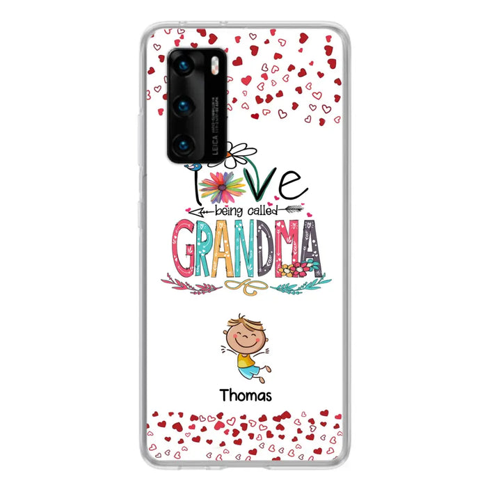 Custom Personalized Blessed To Be Called Nana Phone Case - Upto 5 Kids - Gift Idea For Nana/ Mama/Kids - Case For Xiaomi, Oppo And Huawei