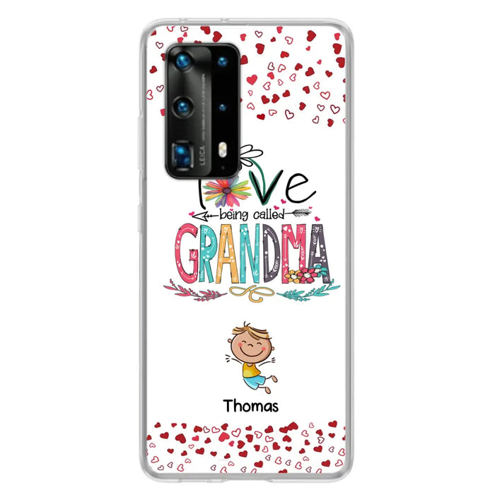 Custom Personalized Blessed To Be Called Nana Phone Case - Upto 5 Kids - Gift Idea For Nana/ Mama/Kids - Case For Xiaomi, Oppo And Huawei