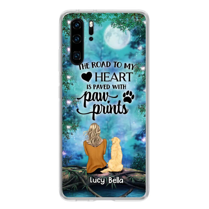 Custom Personalized Memorial Dog Phone Case - Upto 5 Dogs - Gift Idea For Dog Lover - Case For Xiaomi/Huawei/Oppo