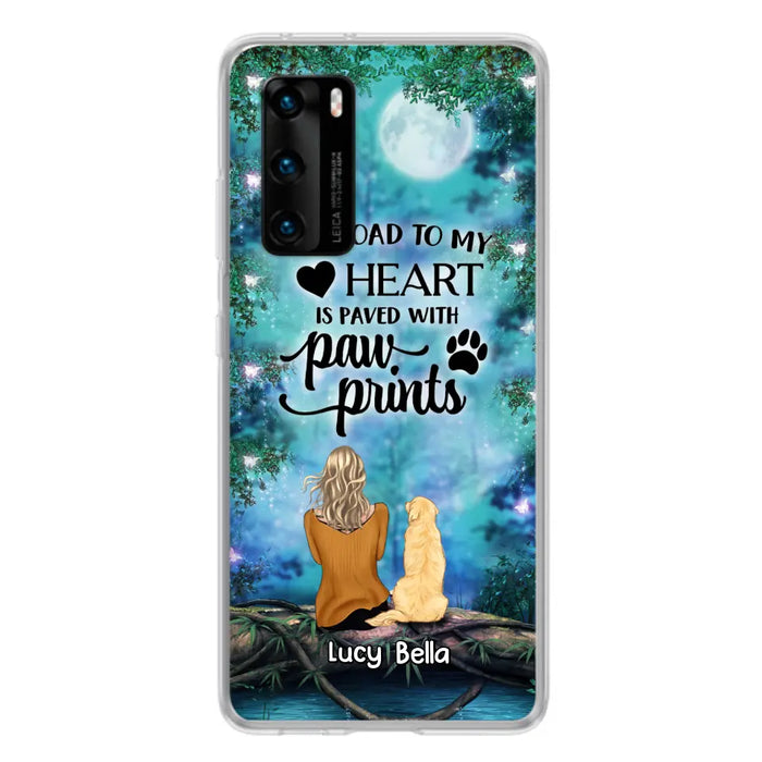 Custom Personalized Memorial Dog Phone Case - Upto 5 Dogs - Gift Idea For Dog Lover - Case For Xiaomi/Huawei/Oppo