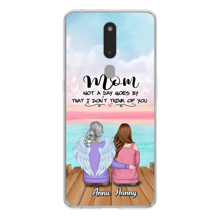 Custom Personalized Memorial Mom/ Dad Phone Case - Memorial Gift Idea - Not A Day Goes By That I Don't Think Of You - Case For Xiaomi, Oppo And Huawei