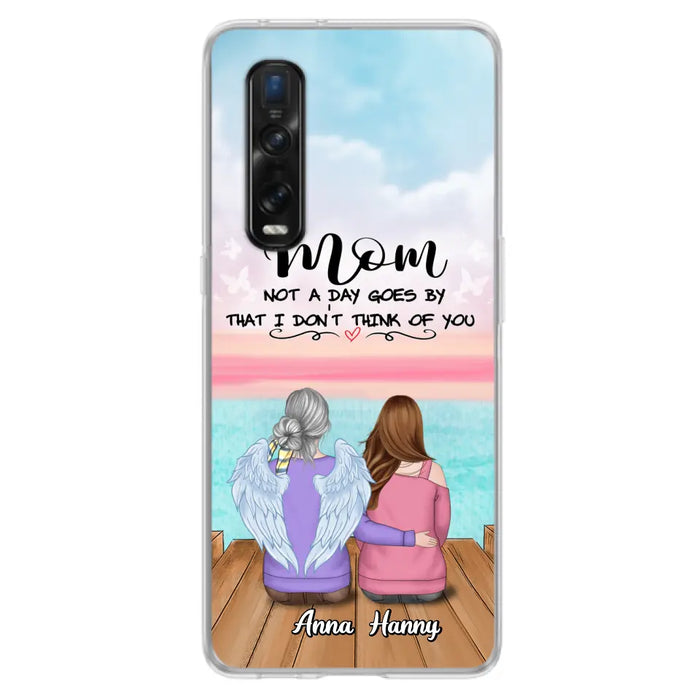 Custom Personalized Memorial Mom/ Dad Phone Case - Memorial Gift Idea - Not A Day Goes By That I Don't Think Of You - Case For Xiaomi, Oppo And Huawei