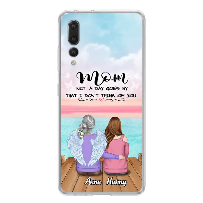 Custom Personalized Memorial Mom/ Dad Phone Case - Memorial Gift Idea - Not A Day Goes By That I Don't Think Of You - Case For Xiaomi, Oppo And Huawei