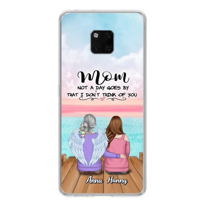 Custom Personalized Memorial Mom/ Dad Phone Case - Memorial Gift Idea - Not A Day Goes By That I Don't Think Of You - Case For Xiaomi, Oppo And Huawei