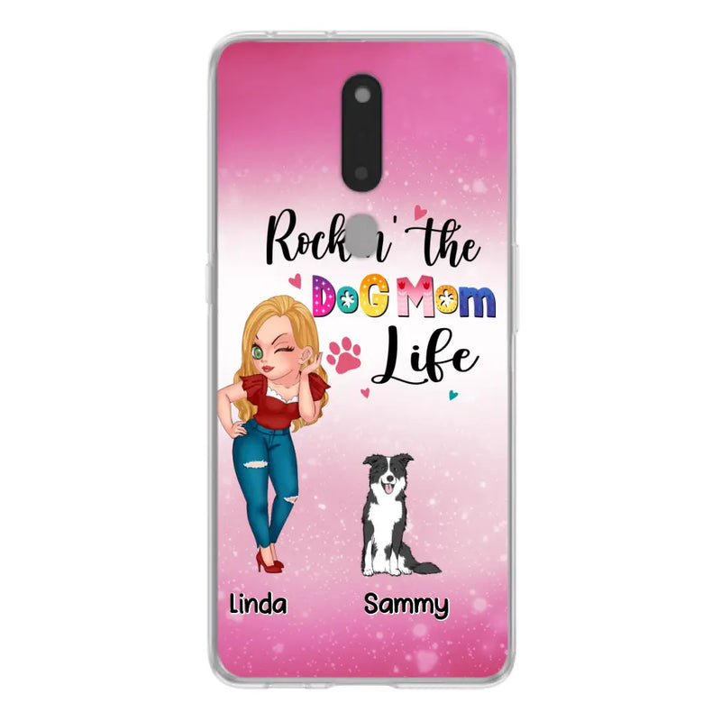Personalized Dog Mom Phone Case - Up to 6 Dogs - Gift Idea For Dog Lover - Rockin' The The Dog Mom Life - Case for Xiaomi, Huawei & Oppo