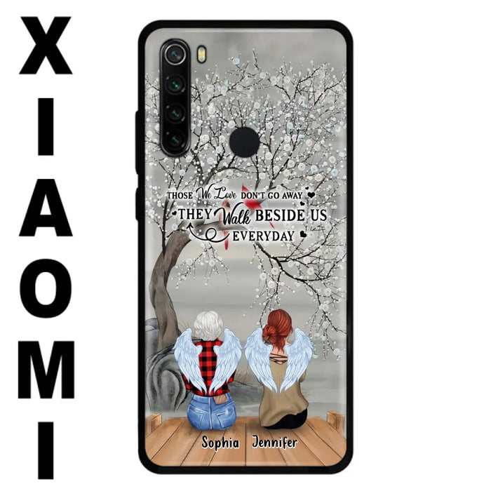 Custom Personalized Memorial Family Member Loss Phone Case - Up to 5 People - Memorial Gift Idea - Those We Love Don't Go Away - Case For Xiaomi, Oppo And Huawei