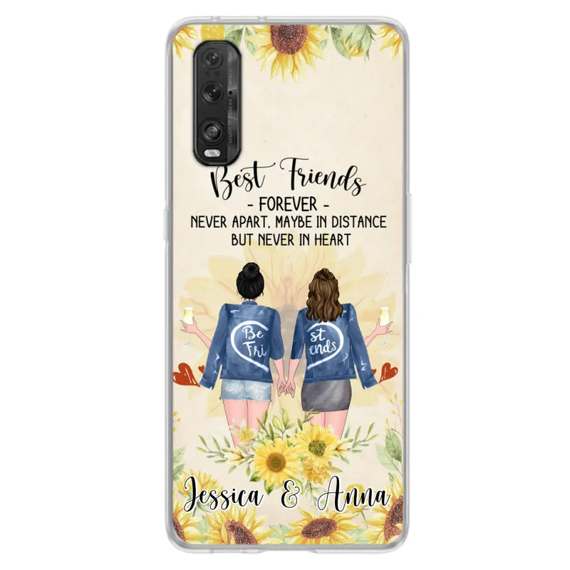 Personalized Friends Phone Case - Up to 4 Besties - Gift Idea For Best Friends - Best Friends Forever - Case for Huawei, Oppo & Xiaomi