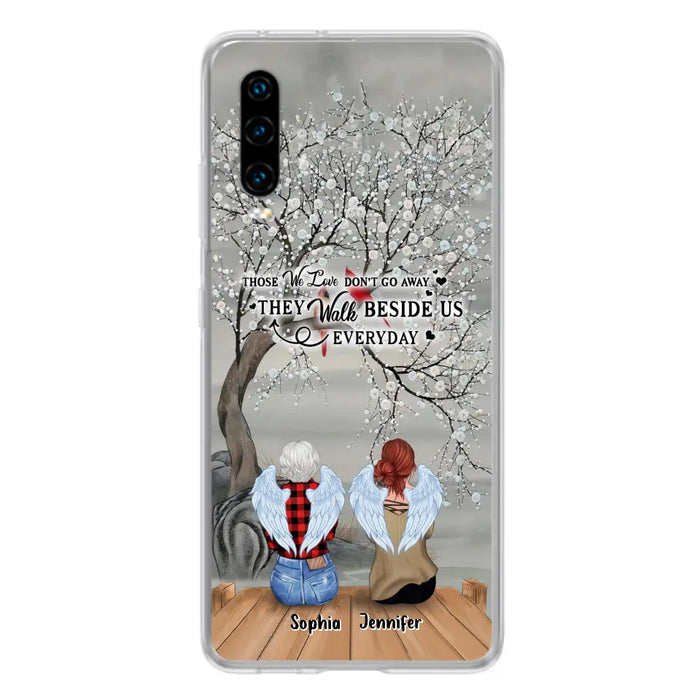 Custom Personalized Memorial Family Member Loss Phone Case - Up to 5 People - Memorial Gift Idea - Those We Love Don't Go Away - Case For Xiaomi, Oppo And Huawei