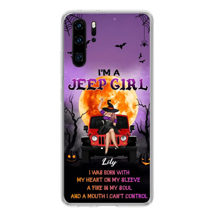 Custom Personalized Off-road Girl Phone Case - Halloween Gift Idea For Off-road Lovers - Case for Xiaomi, Huawei & Oppo