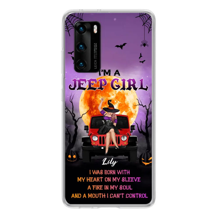 Custom Personalized Off-road Girl Phone Case - Halloween Gift Idea For Off-road Lovers - Case for Xiaomi, Huawei & Oppo