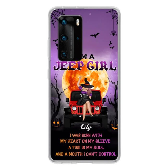 Custom Personalized Off-road Girl Phone Case - Halloween Gift Idea For Off-road Lovers - Case for Xiaomi, Huawei & Oppo