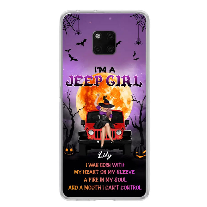 Custom Personalized Off-road Girl Phone Case - Halloween Gift Idea For Off-road Lovers - Case for Xiaomi, Huawei & Oppo