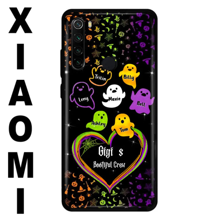 Custom Personalized Gigi's Bootiful Crew Oppo/Xiaomi/Huawei Phone case - Halloween Gift for Grandma and grandkids - Up to 7 Grandkids