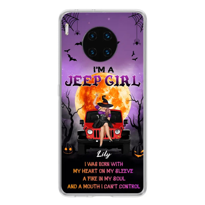 Custom Personalized Off-road Girl Phone Case - Halloween Gift Idea For Off-road Lovers - Case for Xiaomi, Huawei & Oppo