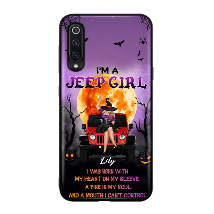 Custom Personalized Off-road Girl Phone Case - Halloween Gift Idea For Off-road Lovers - Case for Xiaomi, Huawei & Oppo