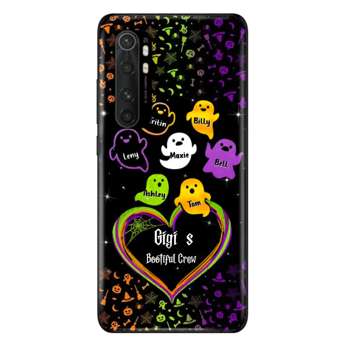 Custom Personalized Gigi's Bootiful Crew Oppo/Xiaomi/Huawei Phone case - Halloween Gift for Grandma and grandkids - Up to 7 Grandkids