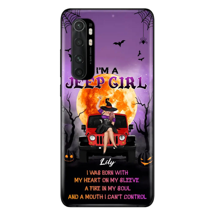 Custom Personalized Off-road Girl Phone Case - Halloween Gift Idea For Off-road Lovers - Case for Xiaomi, Huawei & Oppo