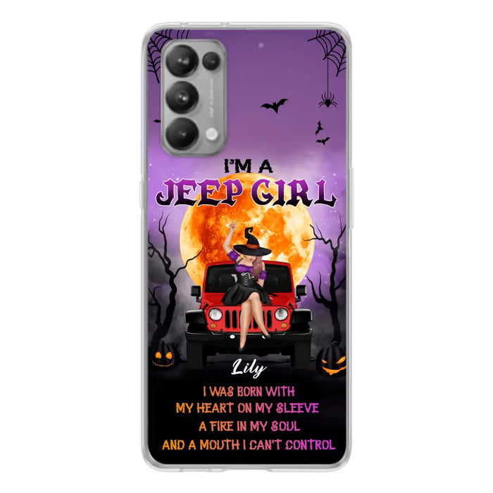 Custom Personalized Off-road Girl Phone Case - Halloween Gift Idea For Off-road Lovers - Case for Xiaomi, Huawei & Oppo