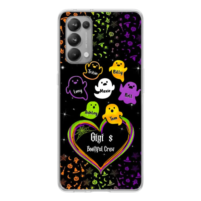 Custom Personalized Gigi's Bootiful Crew Oppo/Xiaomi/Huawei Phone case - Halloween Gift for Grandma and grandkids - Up to 7 Grandkids