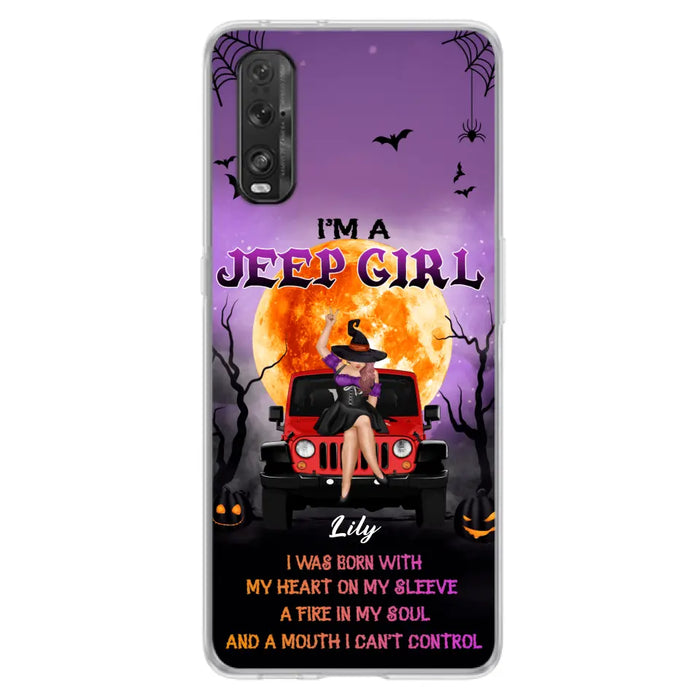 Custom Personalized Off-road Girl Phone Case - Halloween Gift Idea For Off-road Lovers - Case for Xiaomi, Huawei & Oppo